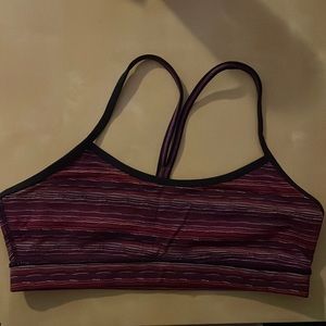 Lululemon Flow Y sports bra, size 12